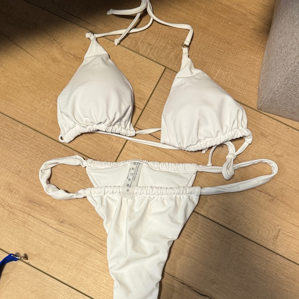 SHEIN White Bikini Set